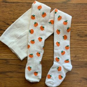 Gymboree Pumpkin Tights